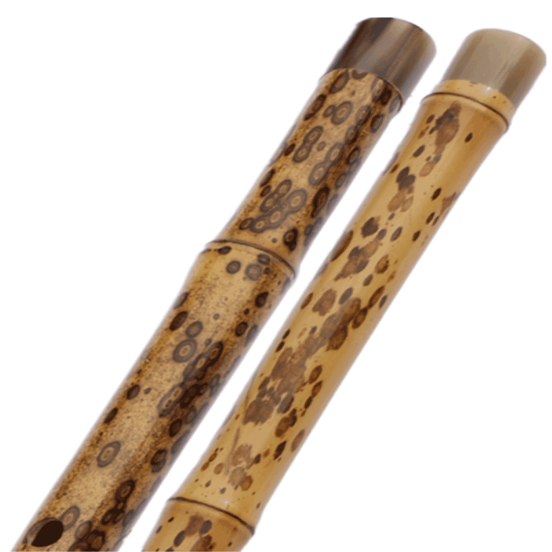 收藏笛蝴蝶斑竹笛梅鹿竹笛子湘妃笛管子先生专业精品横笛演奏乐器