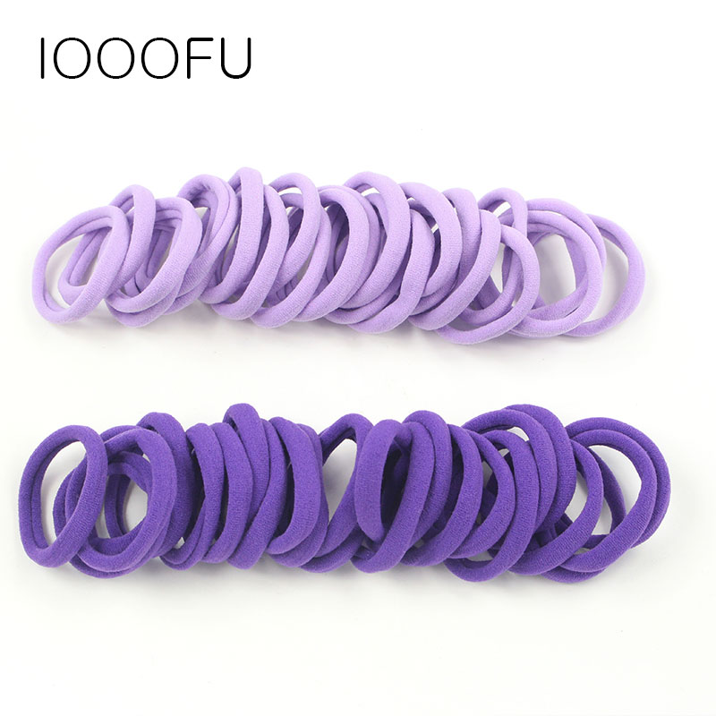 皮套女头绳韩国纯色简约组合