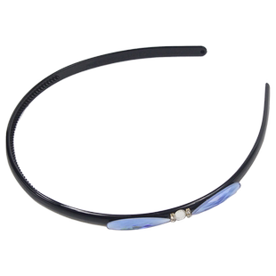 带齿细发箍 日韩简约甜美蝴蝶结发卡刘海压发 亚克力水钻发饰头箍