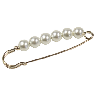 韩国珍珠可爱日系别针 固定衣服配饰 合金珍珠胸针装饰品