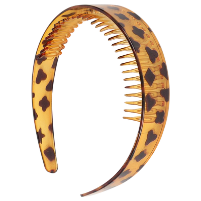 树脂旺千福亚克力防滑洗脸发卡