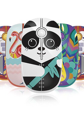 富德i330h 无线2.4G鼠标静音卡通男生女生小巧可爱游戏舒适鼠标