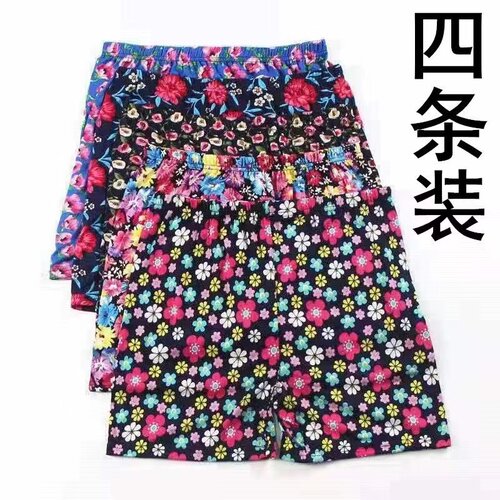 中老年莫代尔平角裤妈妈四角裤头