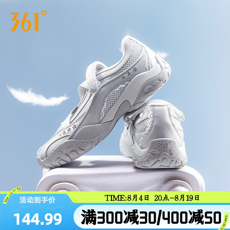 云舞361玛丽珍运动鞋2026夏季网面透气鞋子休闲芭蕾风薄底鞋凉鞋