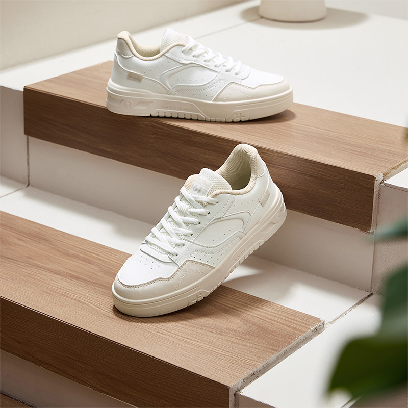 361小白鞋女鞋2025秋冬新款鞋子百搭休闲鞋厚底情侣鞋运动鞋女款