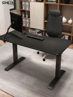 森龙电动升降台站立式电子竞技电脑桌家庭书桌书桌升降工作台