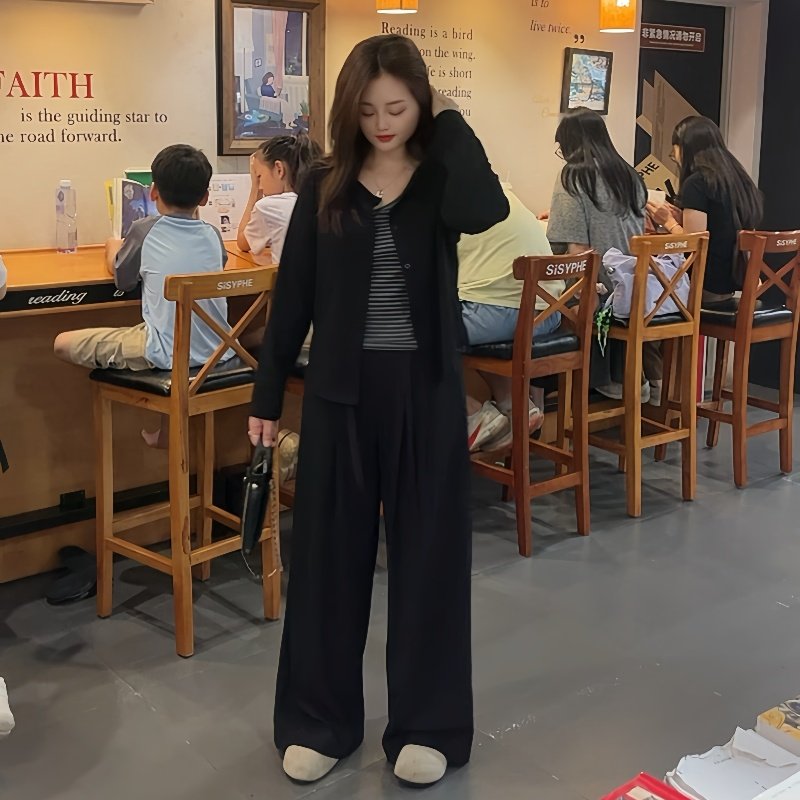 胖妹妹三件套上衣+裤子