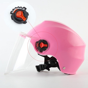 头盔圆孔配件固定卡扣镜片底座承认安全帽螺丝兔耳朵耳盖通用款