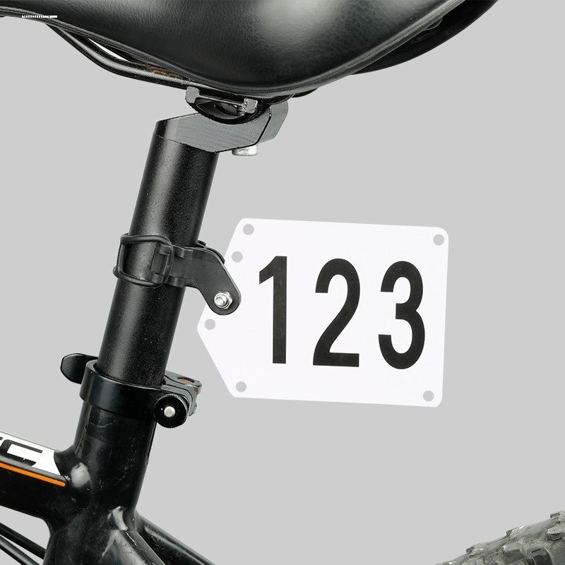 自行车号码牌公路山地圆管破风座