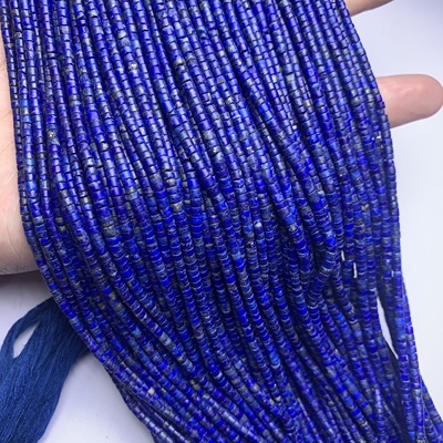 新春天然1mm2mm蓝松石桶珠