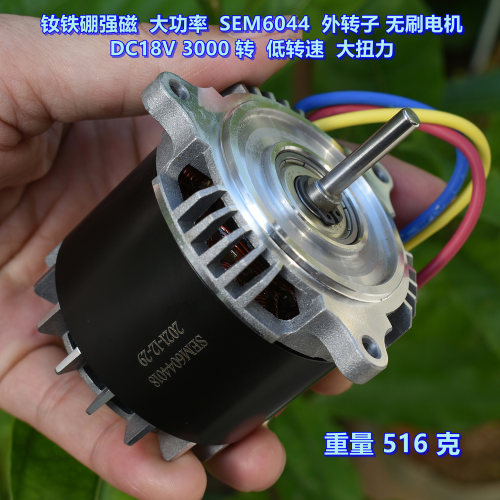 大功率SEM6044三相无刷电机