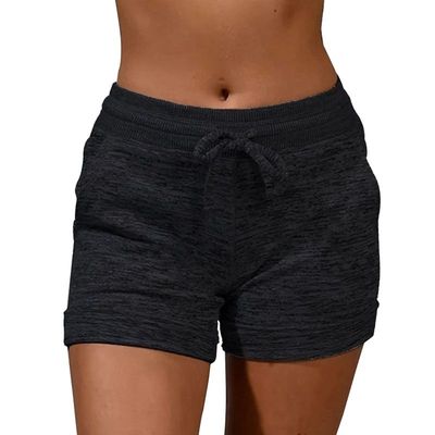 Summer women's sports waist tied casual shorts女运动休闲短裤