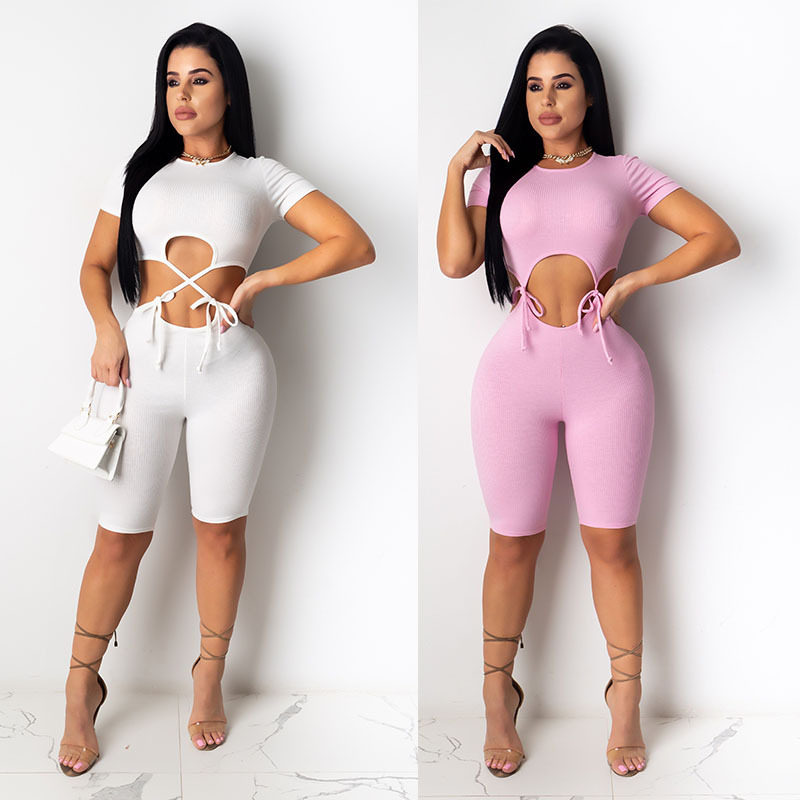 女系带性感时尚休闲连体裤Lace up sexy fashion casual jumpsuit,女装/女士精品,连体衣/裤,淘宝优惠券,粉丝福利购,淘宝优惠卷