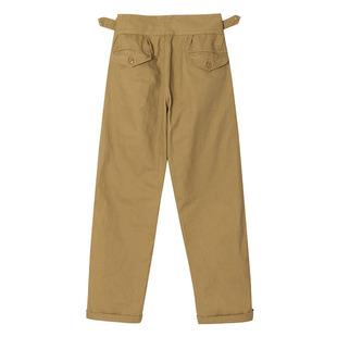 复古廓尔格军裤 子男百搭潮冬季 休闲直筒工装 宽松裤 裤 阿美咔叽男装