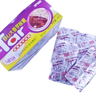 新美舒心大香芋奶糖夹心糖果8090后怀旧小时候零食品儿时童年小吃