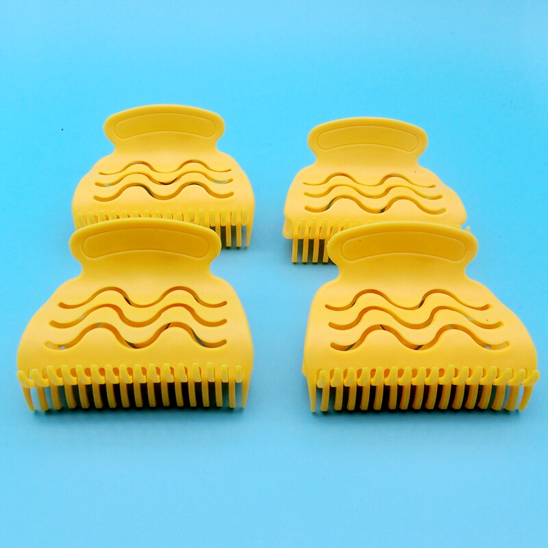 美发耐高温隔热烫发夹卷杠夹子数码陶瓷烫锡箔夹耐温固定热烫夹子