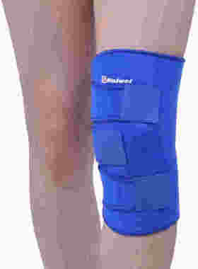 正品凯威0633运动护膝羽毛篮球搭扣男女通用可调节KW0633 单只装