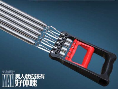 拉力器扩胸器弹簧男士健身器材家用多功能臂力器运动器材拉力绳