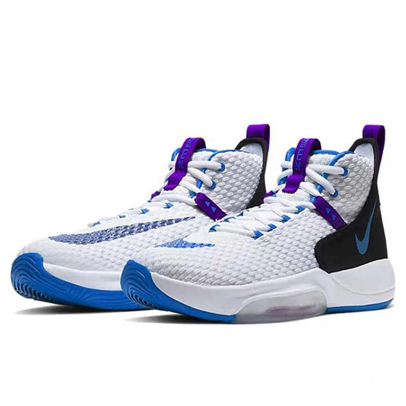 nike耐克男鞋zoomrize运动休闲实战训练气垫高帮篮球鞋bq5398-101