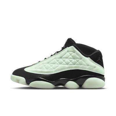 NIKE AIR JORDAN 13 AJ13 男子黑绿光棍节低帮篮球鞋 DM0803-300