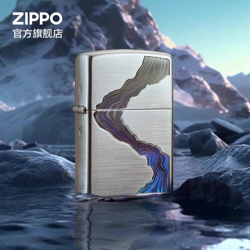 zippo贝壳爱情镀银送礼物