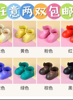 现货YMY雨靴 12分bjd短靴 ddf 高筒靴 ob11鞋子