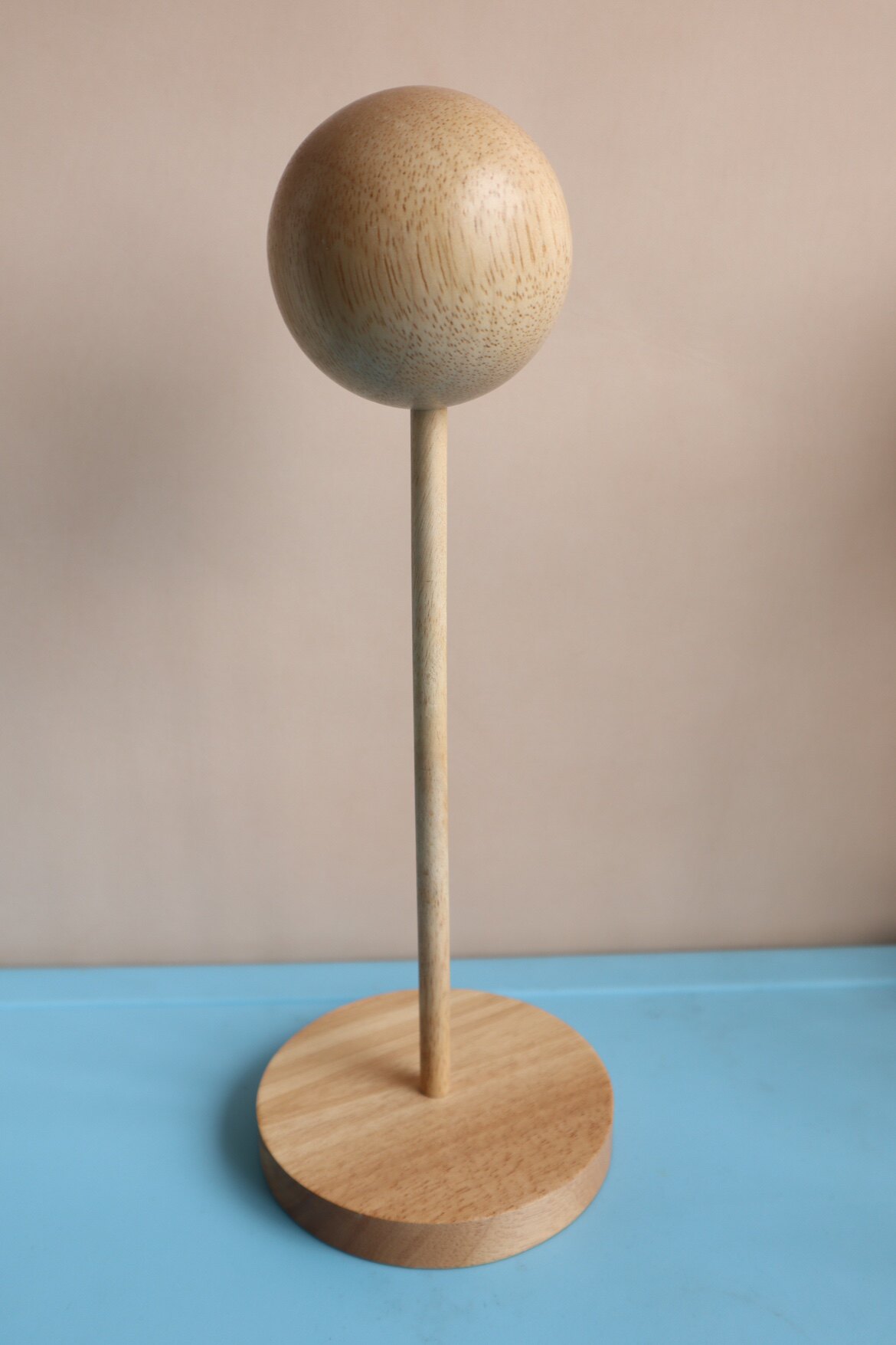 bjd3分6分8分ob11头台小布头台娃娃假发工具支架马海毛假发展示台