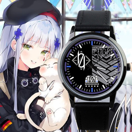 少女前线周边404 AR小队M4A1 HK416同款防水学生手表生日礼物现货