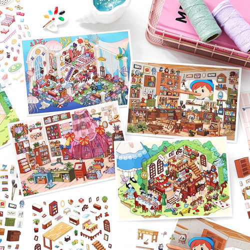 我的小屋第十六弹系列造景贴纸