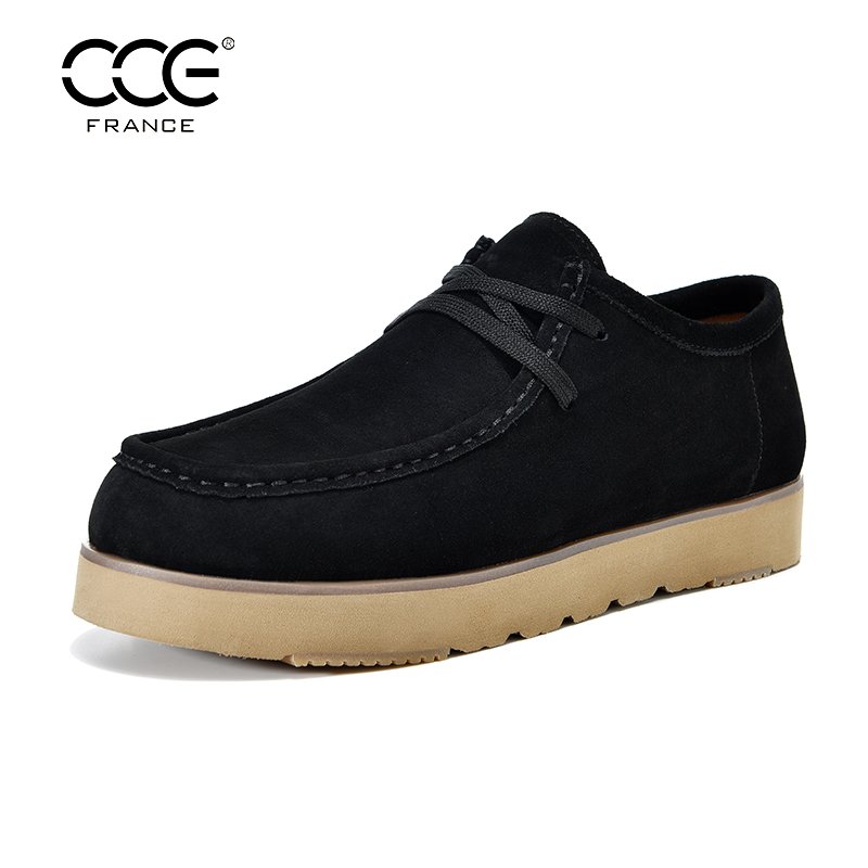 CCE厚底真皮单鞋乐福鞋