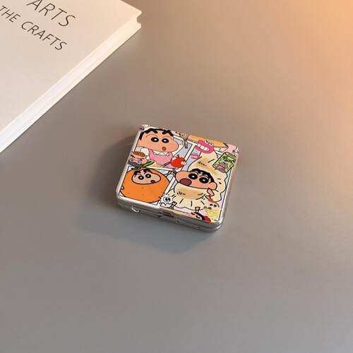 拼接小新中轴磁吸适用华为purax手机壳硬pocket2磨砂小米mixflip可爱nova荣耀vflip2三星zflip7564卡通女p50
