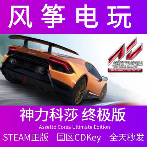 steam神力科莎终极版Assetto Corsa Ultimate Edition国区CDK激活