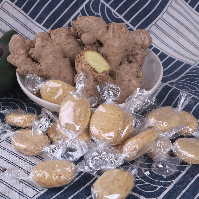 姜糖本地老姜榨汁台州温岭特产