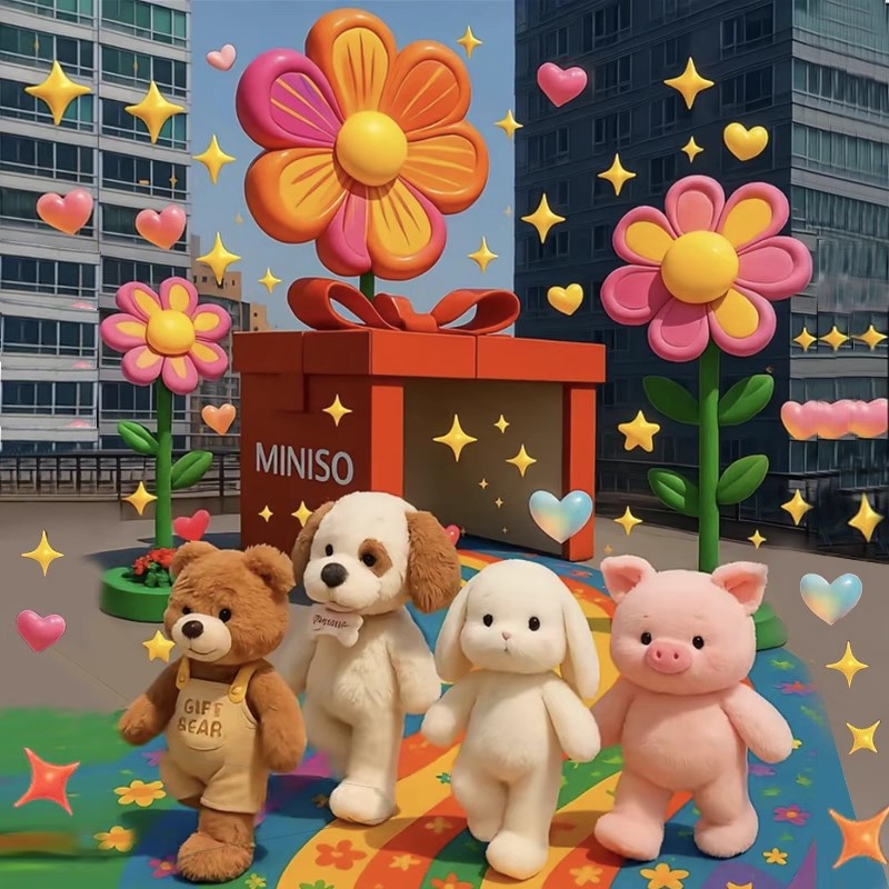卡通泡沫雕塑定制网红热门人物雕塑公园景区店铺幼儿园口可爱摆件
