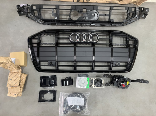 奥迪新款A6L A6allroad C8 Acc自适应巡航拥堵辅助系统自动跟车