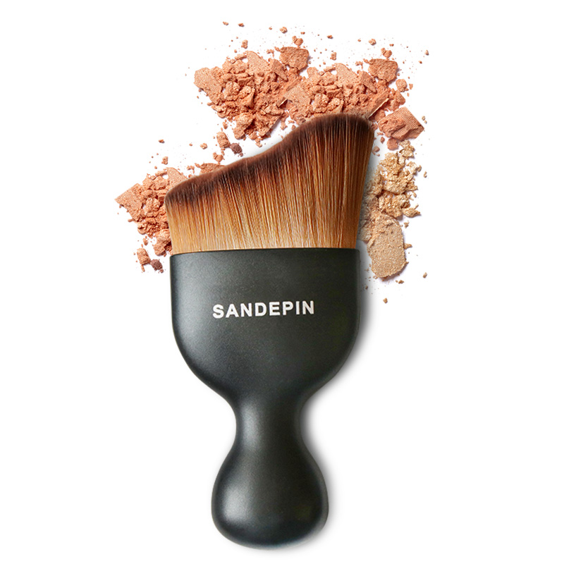 三迪逸品化妆刷粉底刷伸缩刷腮红刷粉底刷便携蜜粉修容散粉刷