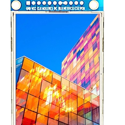 2.4寸液晶tft模块8位16位MCU并口SPI串口带触摸lcd屏幕7789 9341