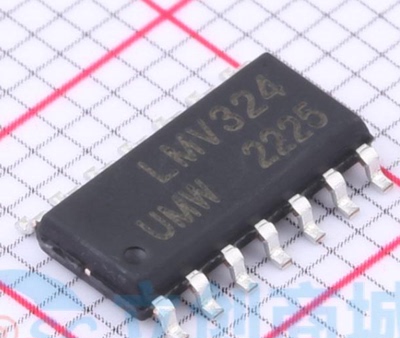 全新台产 LMV324IDR LMV324-SR SOP14 低电压四运算放大器IC