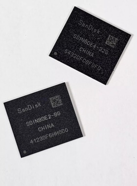 闪迪SDIN8DE2/E4-8G/16G EMMC32Gb内存BGA153字库4.5/5.1储存芯片
