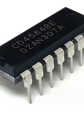CD4584BE 六施密特触发器 DIP14直插 CD40系列