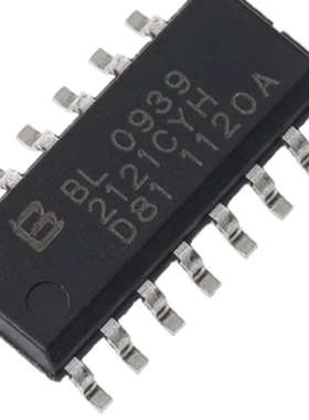 贴片 BL0939 SOP-16 内置时钟免校准计量芯片