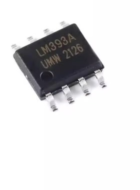 全新  UMW LM393ADR SOP-8 低功耗低失调电压双路比较器芯片