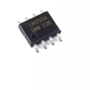 全新  UMW LM393ADR SOP-8 低功耗低失调电压双路比较器芯片