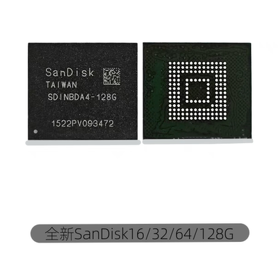 SDINBDA4-32G 64G 128G 内存芯片 EMMC5.1 BGA153球IC6andisk