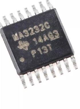全新 MAX3232CPWR TSSOP-16 RS-232线路驱动器/接收器IC芯片