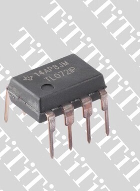 TL072IP PDIP-8 双路JFET输入运算放大器芯片