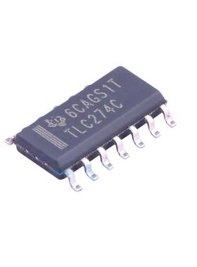 TLC274CDR SOIC-14 贴片TLC274CD C 精密放大器 IC芯片