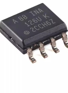 全新 INA126UA/2K5 SOIC-8 精密仪表放大器芯片