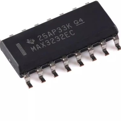 全新 MAX3232ECDR SOIC-16 RS-232线路驱动器/接收器IC芯片