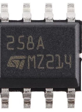 贴片 LM258ADT 丝印258A SOP-8 低功耗双运算放大器芯片